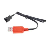 Câble de charge pour batteries au lithium 7,4 V 500 mA avec USB | Interfaces USB avec connecteurs réversibles SM4P pour une alimentation sécurisée et des sources d'alimentation au lithium