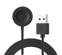 Câble de charge pour Huawei Watch GT 5/GT 5 Pro/GT4/GT3/GT3 Pro/GT3 SE, FIT 4/FIT 4 Pro, Watch 5/4/4 Pro/D2/D/Ultimate/Buds, station de charge magnétique sans fil, cordon USB, noir, 100 cm
