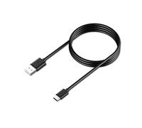 Câble de charge pour Lampe Fatboy Bolleke - Edison the Petit - Thierry le Swinger - Tjoepke - Transloetje - Jolly Trolley - 1 mètre - Noir -