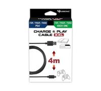 Câble de charge pour manette PS4 et Xbox One 4 Mètres Neuf SubSonic