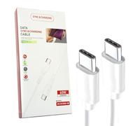 Câble de charge pour Nothing Phone 1 2/Phone 2a 3a Plus Pro/Nothing CMF 1 2 Pro (60 W) Charge rapide USB C vers type C Câble de charge 1 m de long