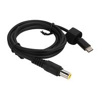 Câble de Charge pour Ordinateur Portable, Type C Mâle à Angle Droit DC 7,9 X 5,5 Mm Convertisseur de Câble de Charge 4,9 Pi 65 W 3A PD Chargeur D'alimentation Cordon D'alimentation Cordon de Charge