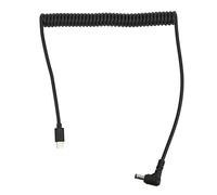 Câble de Charge Rapide 65W PD pour l'équipement de la caméra | Cordon de Type C à DC 5,5x2,5 mm 12V | PVC Robuste avec tolérance à la Chaleur | Knot - Design | Sortie 5A pour Une