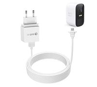 Câble de Charge Rapide BECEMURU Quick Charge 3.0 pour eufyCam 2C Pro/2C, câble rallongé de 9 mètres, résistant aux intempéries, Charge en continu Les caméras eufyCam 2C Pro/2C (1 Pack)