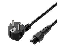 Câble de Charge Rapide Compatible avec Ninebot by Segway Max G2E / G30 / G2 | Compatible avec Segway Ninebot P65E/P100S, Câble d'alimentation de Rechange à 3 pôles Mickey Mouse,1.5m CA Universel Prise UE