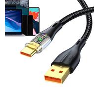 Câble de charge rapide de type C, chargeur de téléphone multifonction, charge rapide de 120 W, adaptateur de téléphone portable USB C pour l'école, la maison, le bureau, les voyages