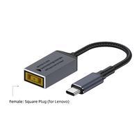 Câble de charge rapide pour Macbook Huawei Xiaomi,adaptateur secteur PD,convertisseur femelle vers USB C,type C,100W,DC 4.5x3.0mm,7.4x5.0mm,5.5x2.5mm - Type for Lenovo ThinkPad