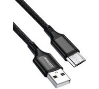 Oniverse Câble USB-A vers Micro-USB tressé 3 m Charge rapide 2,4 A PS4/Xbox/Android/PC Noir