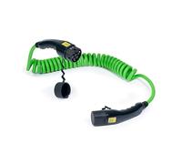 Câble de Charge Rapide Type 2-Typ2 Spiralé 32 A 3 Phases Mode 3