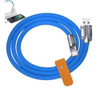 Câble de charge rapide USB C 120 W - Câble flexible en silicone flottant, synchronisation de données haute vitesse, chargeur universel de type C pour ordinateur portable avec tablette | Alimentation