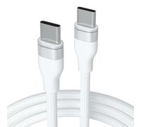 Câble de charge rapide USB C 45 W pour Samsung Galaxy S25 S24 S23 S22 S21 S20, A56 A36 F56 M56 M55 F55 C55, Tab S11 S10 S9 S8, iPhone 17 16 15, CarPlay, PS5 Contrôleur rouge, Steam deck