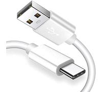 Câble de charge rapide USB C haute vitesse pour TCL 60 40 50 50XE 50Pro NXTPAPER TCL 60 SE NxtPaper 50XL 505 501 503 405 403 305 306 (blanc)