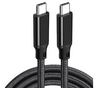 Câble de charge rapide USB-C vers USB-C de 3 m - Noir Black 2 m