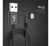 Câble De Charge Rapide Usb Type C 5a,Câble Micro Usb,Huawei Mate 40 30,Samsung,Xiaomi Game,Chargeur De Téléphone Résistant,Usb C 90 - Type Black For Micro-3m
