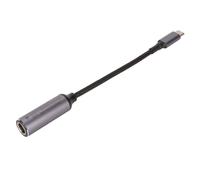 Câble de charge rapide USB Type C PD avec détection automatique de tension, convertisseur DC7909 femelle vers Type C mâle pour ordinateurs