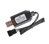 Câble de charge RC - Câble d'alimentation au lithium 7,4 V 54 cm 2P 3P 4P Smart Protection USB | Drone Avion Bateau Voiture Jouet Lien Batterie | Charge Automatique Rapide Sécuritaire Stable
