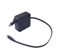 Câble de charge rétractable à charge rapide 100 W Vitesse de transfert 480 Mbps Technologie de roulement automatique Installation de base fixe