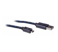FLASHPOINT 600787 câble USB 4 m USB A Noir, Bleu
