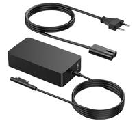 Câble de charge Surface 127 W, 15 V, 8 A, chargeur Microsoft pour Surface Book 3/2/1, Surface Laptop 1/2/3/4/5/Studio/Go, Surface Pro X/7/7+/8/9/6/5/4, Surface Go 1/2/3 avec port USB