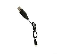 Câble de charge USB 3,7 V compatible avec Syma X5c X5sw M68 RC hélicoptère quadrirotor pour chargeur de batterie, cordon d'alimentation, pièce de rechange, accessoire en plastique noir