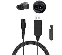 Câble de Charge USB 4.3 V pour Philips OneBlade QP2520 QP2570 QP2620 MG3730 MG3720 MG5720 BT3208 BT3206 A00390 Rasoir Câble de Charge pour Tondeuse électrique Philips Norelco