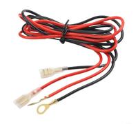 Câble de charge USB automobile avec fusible 10 A, cordon d'alimentation en cuivre pur 18 AWG, 0 6 m à 1 5 m de long pour connexion d'alimentation de voiture (1 m)