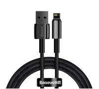Câble de charge USB - Baseus - iPhone - 2.4A - 1 m - Nylon tressé