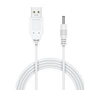 Câble de charge USB blanc pour Foreo Luna2 Mini2 Mini3 Go UFO ISSA, Fairywill Toothbrush FW-507 FW-508 FW-917 D7 E11, Lelo Sona2 Gigi Soraya, prise jack circulaire USB vers 5 V