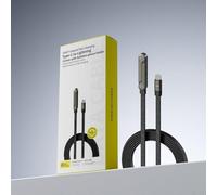 Câble de charge USB-C 2 en 1 avec support pliable dissimulé, alimentation rapide de 240 W, compatible avec les téléphones, tablettes, ordinateurs portables (2)