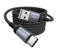 Câble De Charge Usb C 3 M En Nylon Tressé Usb C Pour Iphone 15 Pro , Switch, Ps5, Samsung Galaxy S21 S22 S23 S24 Ultra S20 S10 S9, A52 A33 A34 A12 A21S A41 A51 A71, Xperia[X3920]