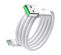 Câble de charge USB C 65W 5A SUPERVOOC, USB to USB C Cable 2M, for OPPO Find X5 X3/2 Neo/Pro/Reno 10/8/7/6/5 Pro,realme GT NEO 2,12R 11 10 Nord 2