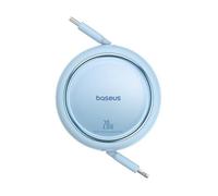 Câble de charge USB-C - BASEUS - Free2Pull - 20W - Rétractable - 1m - Bleu