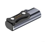 Câble de charge USB C magnétique pour Polar Pacer Pro Vantage pour M3 Grit X - Adaptateur en alliage - Alimentation efficace - Accessoire de montre de sport - Gris - 34 mm (gris)