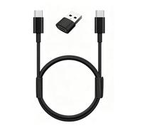 Câble de charge USB C pour casque Shokz, 60 W 3 A, chargeur rapide pour Shokz New OpenRun Pro 2/OpenFit 2/OpenComm2 UC/OpenRun Mini C/OpenRun/OpenMove/Q20i, câble de rechange avec adaptateur USB vers