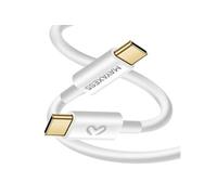 Câble de charge USB-C pour Google Pixel 10 Pro 1m Blanc