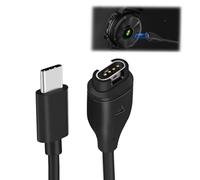 Câble de charge USB C pour montre Garmin Fenix 5 5S 5X Plus 6 6S 6X Pro 7 7S 7X, Forerunner 245 255s 265 265s 945 965, Vívoactive 3 4 4S Venu, Approach S10 S40 S60 S12 S42, 1 m