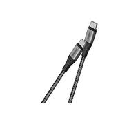 - Câble de Charge USB-C/USB-C 100 W - Câble pour Chargeur Long - Ultra-Rapide - Noir