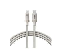 Câble de Charge USB-C vers 8 Pin 1 m PD 20 W Alliage Titane Doré