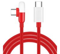 Câble De Charge Usb C Vers C,90 Degrés 3 A/65 W,Câble De Charge Rapide De 2 M,Câble D'alimentation De Données À Angle Droit Pour Oneplus 8t/8pro/7t/Samsung S21+ Ultra/S20 Fe