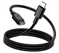 Câble de Charge USB-C vers Garmin Fenix 5 / 6 / 7 Longueur 54cm Tactical Noir
