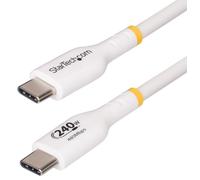 Câble De Charge USB-C Vers USB-C 240W PD EPR, 3M Blanc - USB2EPR3MW