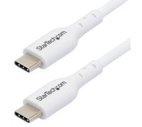 Câble De Charge USB-C Vers USB-C 60W 3A, 3M Blanc - USB2CC3MWHE