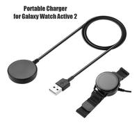 Câble de charge USB chargeur rapide adaptateur secteur pour Samsung Galaxy Watch Active 2 accessoires de montre intelligente Noir