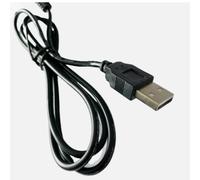 Câble de charge USB compatible avec aspirateur de piscine Intex 28620, cordon d'alimentation de rechange à 2 broches pour appareil de nettoyage de piscine portable, câble de chargeur d'aspirateur de