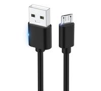 Câble de charge USB de rechange compatible avec haut-parleur Bluetooth Bose SoundLink Colour I/II/III, SoundLink Mini 2 II, SoundLink Micro, Revolve Plus, QC20, QC35, SoundSport Free (noir)