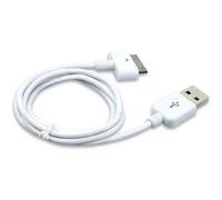 Câble de charge USB Dexim pour iPod, iPhone et iPad Blanc G