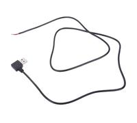 Câble de charge USB mâle 22 AWG à extrémité ouverte pour réparation de ventilateur de lumière LED