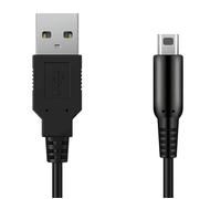 Câble de Charge USB - OCIODUAL - Compatible Nintendo 3DS/2DS/DSi - 1,20 m - Noir - Chargeur