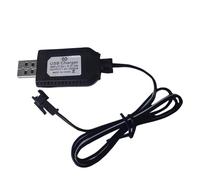 Câble de charge USB pour drone - Chargeur de batterie de voiture RC | Chargeur de drone 7,4 V 1000 mA | Batterie au lithium d'avion RC SM-2P SM-3P SM-4P, chargeur de batterie au lithium USB, câble de