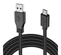 Câble de charge USB pour manette PS4, fonctionne pour les manettes Sony PlayStation 4/PS4/PS4 Slim/PS4 Pro/Xbox One/One S/One X (5 m)